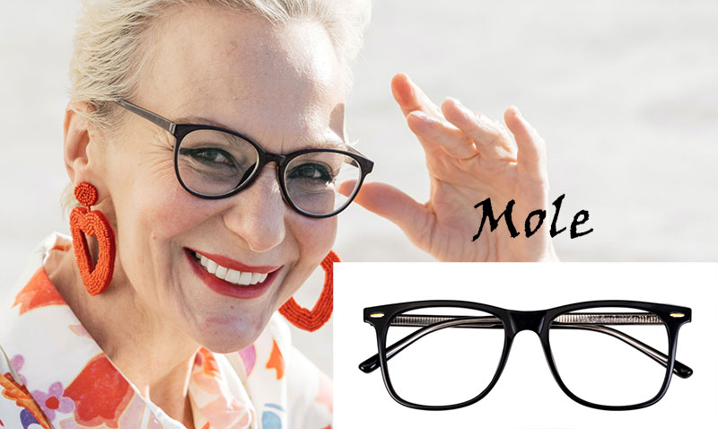 eyeglass frames for white hair