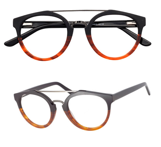 Wayfarer Eyeglasses Frames for Heart Shaped Face