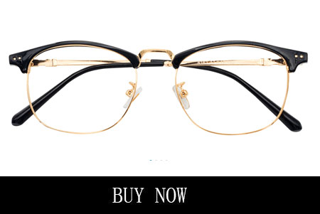 Semi-Rimmed Blackgold Eyeglasses for Men