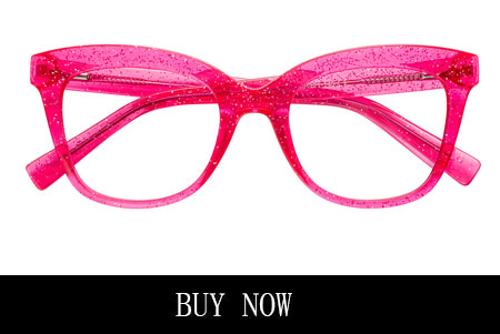 Hot pink eyeglasses frames