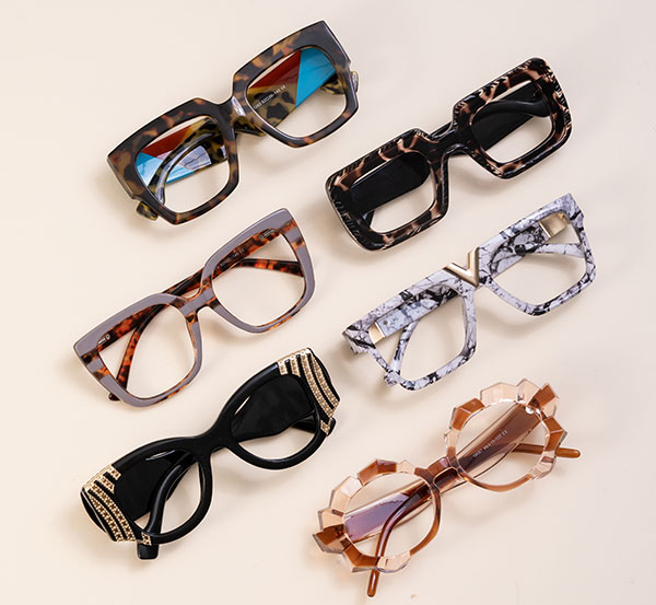 Colorful Eyeglasses Frames - Multi-Colored Eyewear