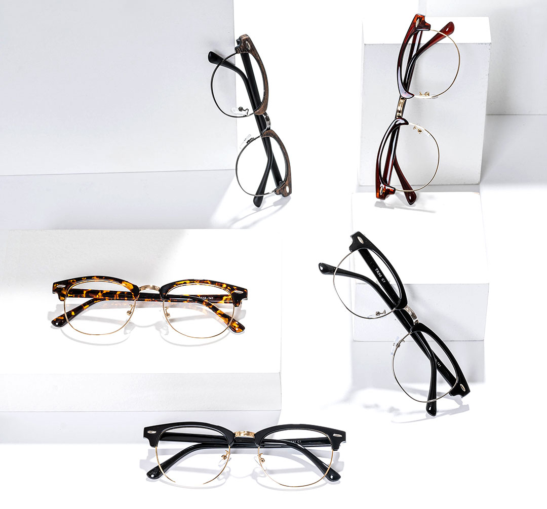 Tortoise Oval Glasses for Diamond Face Shape