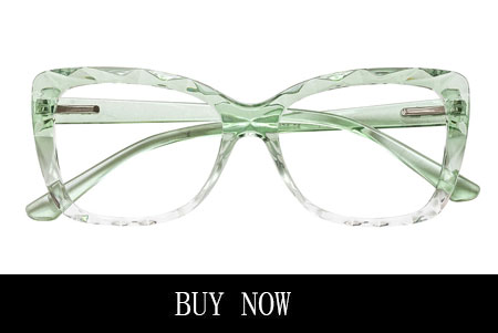 Crystal Green Eyeglasses Frames