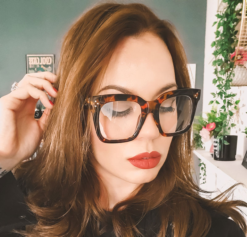 Leopard print prescription sales glasses